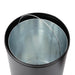Bolero Bullet Bin with Open Top Lid Black 40Ltr Bolero