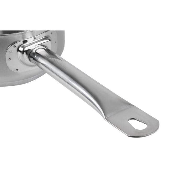 Vogue Stainless Steel Milk Pan 14cm Vogue