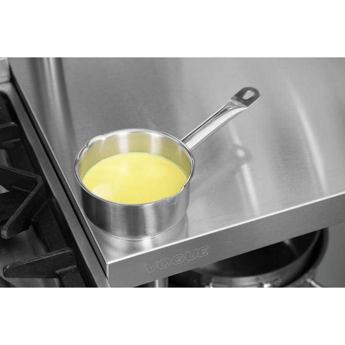 Vogue Stainless Steel Milk Pan 14cm Vogue