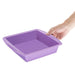 Hygiplas Flexible Silicone Square Bake Pan Purple 245mm Hygiplas
