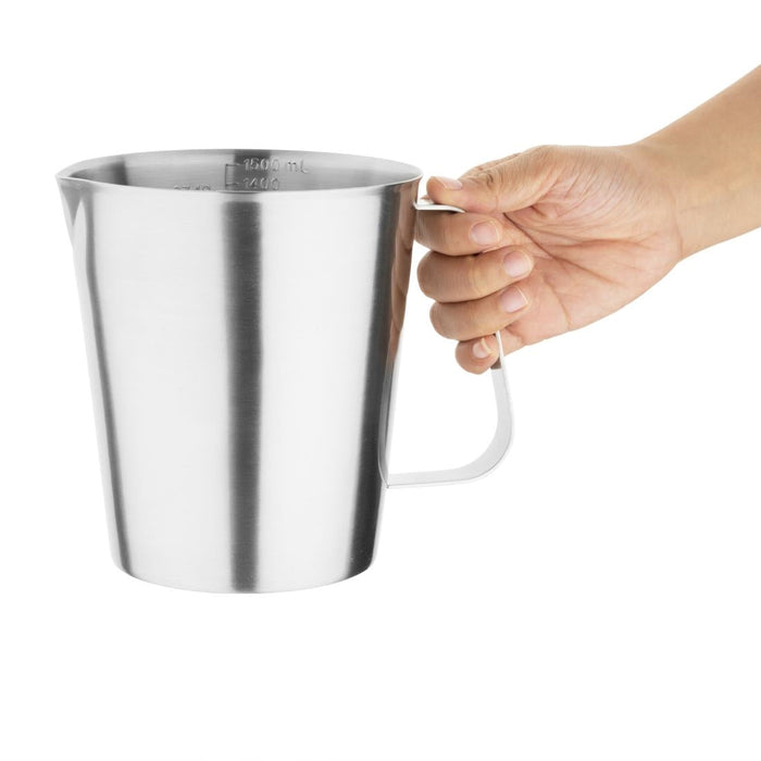 Vogue Stainless Steel Measuring Jug 1.5ltr Vogue
