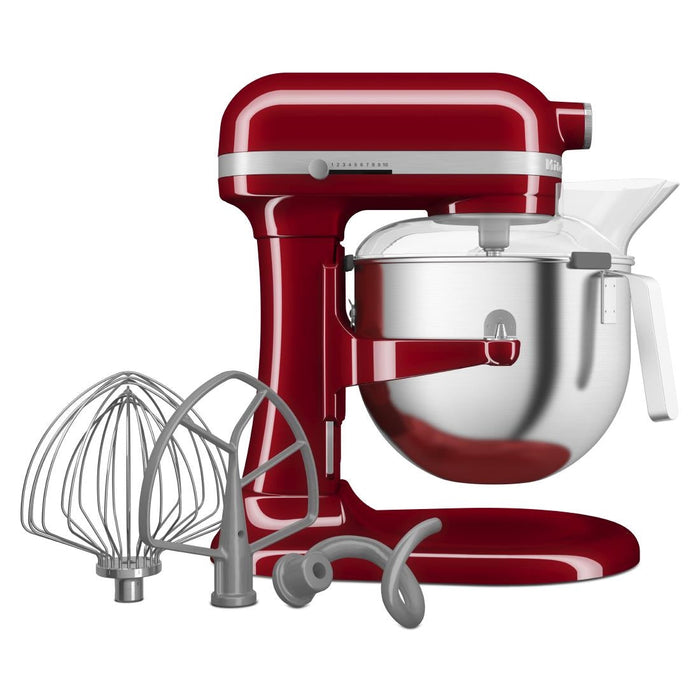 KitchenAid Heavy Duty Bowl-Lift Stand Mixer 6.6Ltr Red 5KSM70JPXBER Kitchenaid