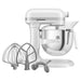 KitchenAid Heavy Duty Bowl-Lift Stand Mixer 6.6Ltr White 5KSM70JPXBWH Kitchenaid