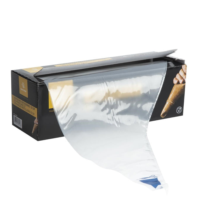 Matfer Bourgeat Disposable Piping Bags Clear (Roll of 100x530mm) Matfer Bourgeat