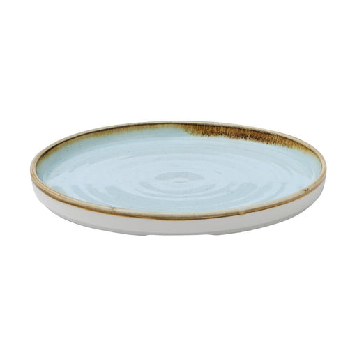 Churchill Stonecast Walled Plates Duck Egg 220mm (6 Pack) Churchill