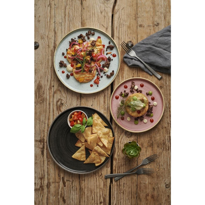 Churchill Stonecast Walled Plates Duck Egg 260mm (6 Pack) Churchill
