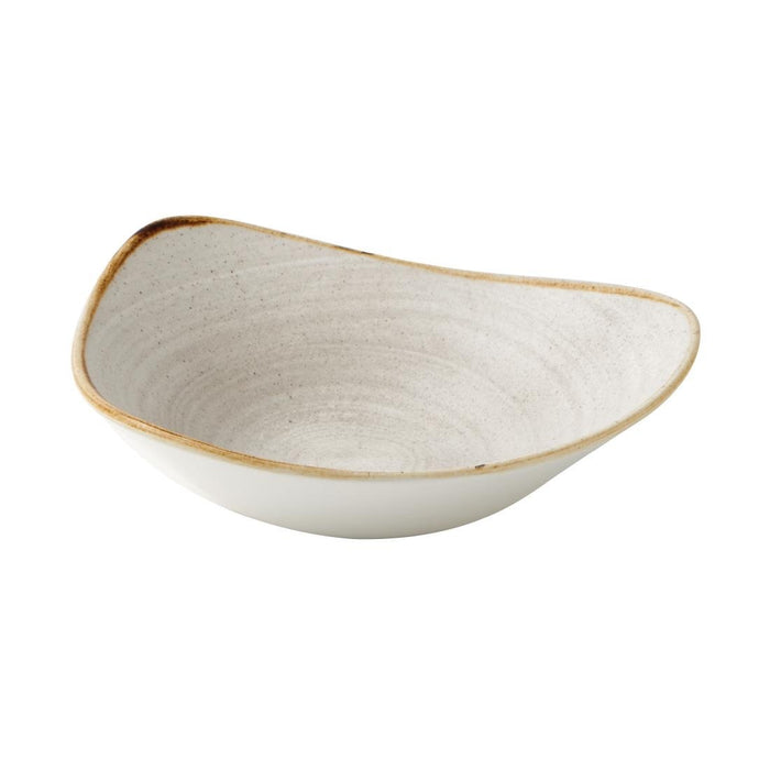 Churchill Stonecast Raw Lotus Bowls Grey 228mm (12 Pack) Churchill