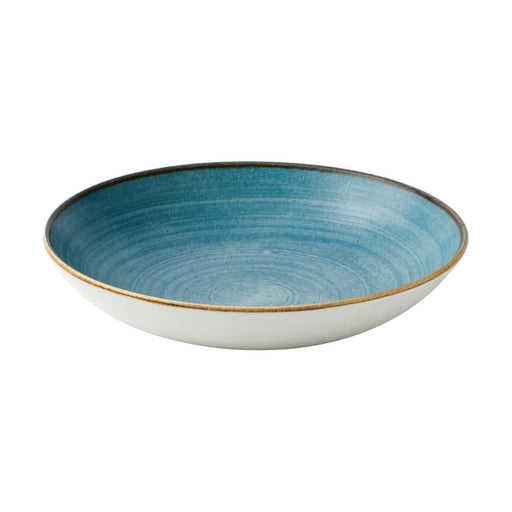 Churchill Stonecast Raw Evolve Coupe Bowls Teal 248mm (12 Pack) Churchill