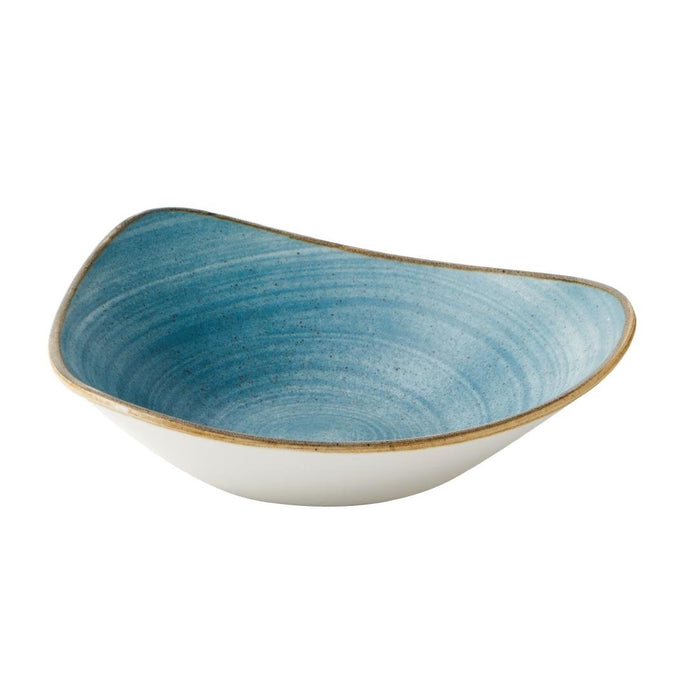 Churchill Stonecast Raw Lotus Bowls Teal 228mm (12 Pack) Churchill