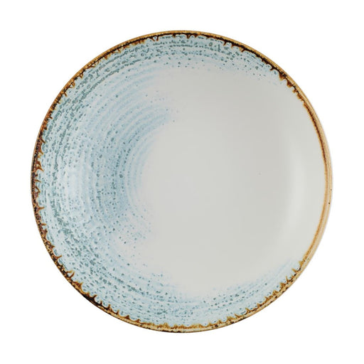 Churchill Homespun Accents Evolve Coupe Bowls Aquamarine 248mm (12 Pack) Churchill