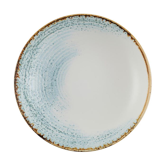 Churchill Homespun Accents Evolve Coupe Bowls Aquamarine 248mm (12 Pack) Churchill