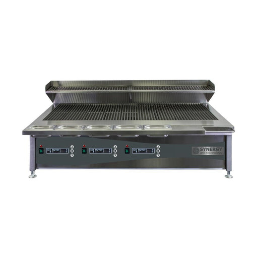 Digital controls. 3 burner. 1300mm grill with garnish rail and slow cook shelf