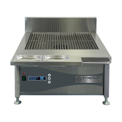 Digital controls. 600mm grill with garnish rail and slow cook shelf
