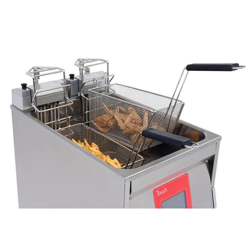 FriFri Touch 412 Electric Free Standing Single Tank Filtration Fryer TL412M31G0 FriFri