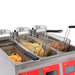 FriFri Touch 633 Electric Free Standing Triple Tank Filtration Fryer TL633M31G0 FriFri