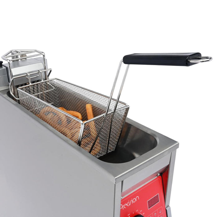 FriFri Precision 211 Electric Free Standing Single Tank Filtration Fryer PL211M31G0 FriFri