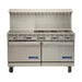 Width: 1524mm. 6 burner