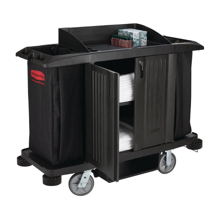 Rubbermaid Medium Housekeeping Cart Rubbermaid