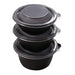 Fastpac Large Round Food Containers 1000ml / 35oz (300 Pack) FastPac
