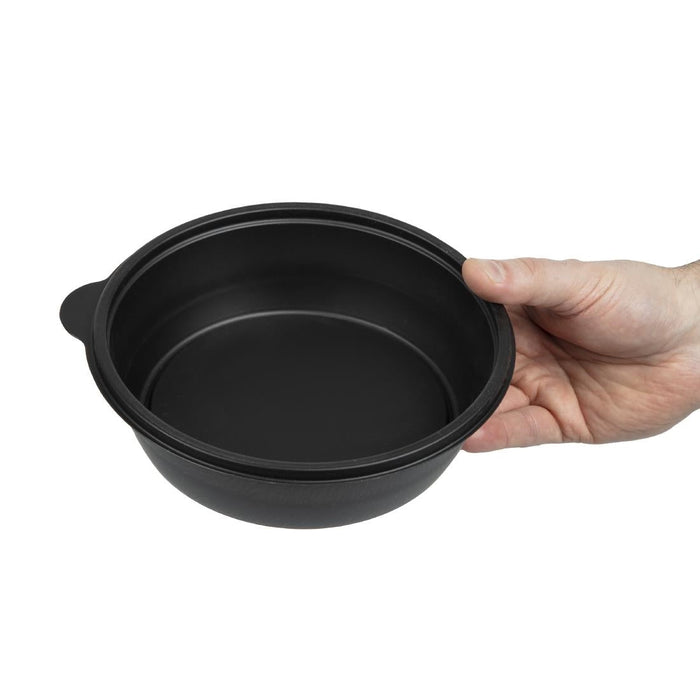 Fastpac Large Round Food Containers 1000ml / 35oz (300 Pack) FastPac