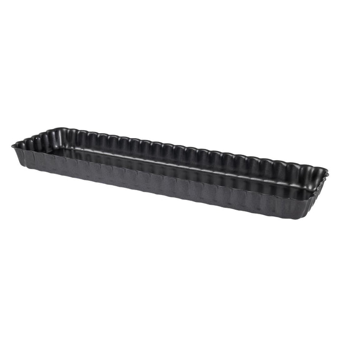 De Buyer Non-Stick Rectangular Tart Mould With Removable Base 36 cm De Buyer