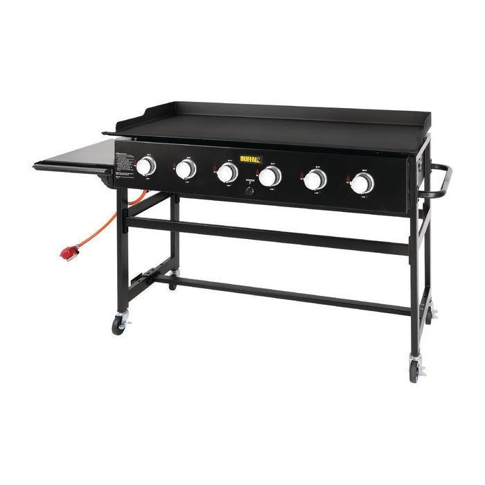 Buffalo 6 Burner LPG Barbecue Griddle Buffalo