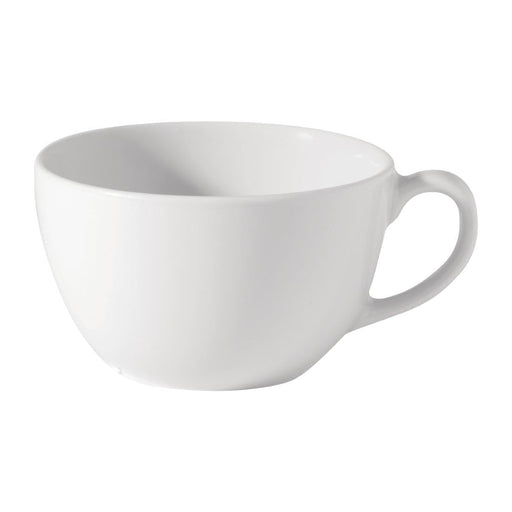 Utopia Titan Bowl-Shaped Cups White 340ml (36 Pack) Utopia