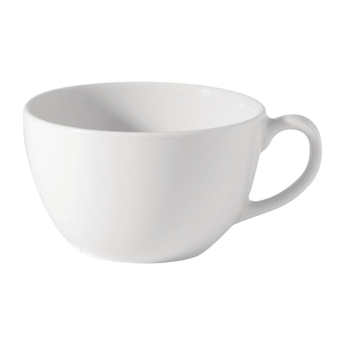 Utopia Titan Bowl-Shaped Cups White 340ml (36 Pack) Utopia