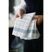Dunisoft Towel Napkin Blue Check 38x54cm (250 Pack) Duni