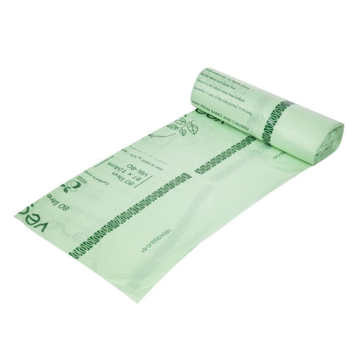 Vegware Compostable Bin Liners 80Ltr (240 Pack) Vegware