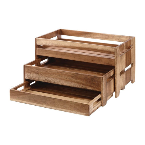 Churchill Wood Medium Rustic Nesting Crate Churchill