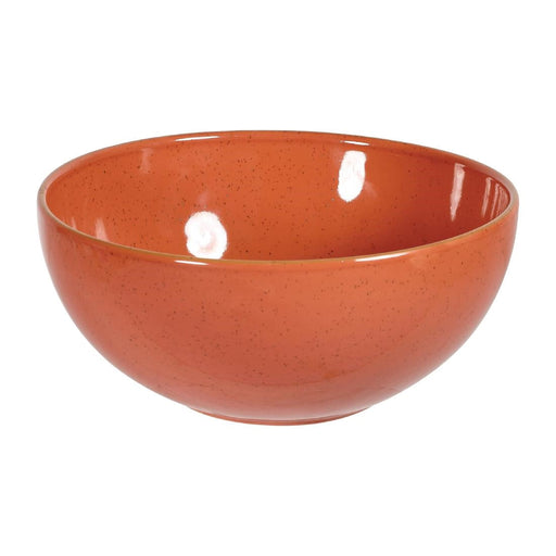 Churchill Stonecast Noodle Bowls Orange 37.8oz 183mm (6 Pack) Churchill