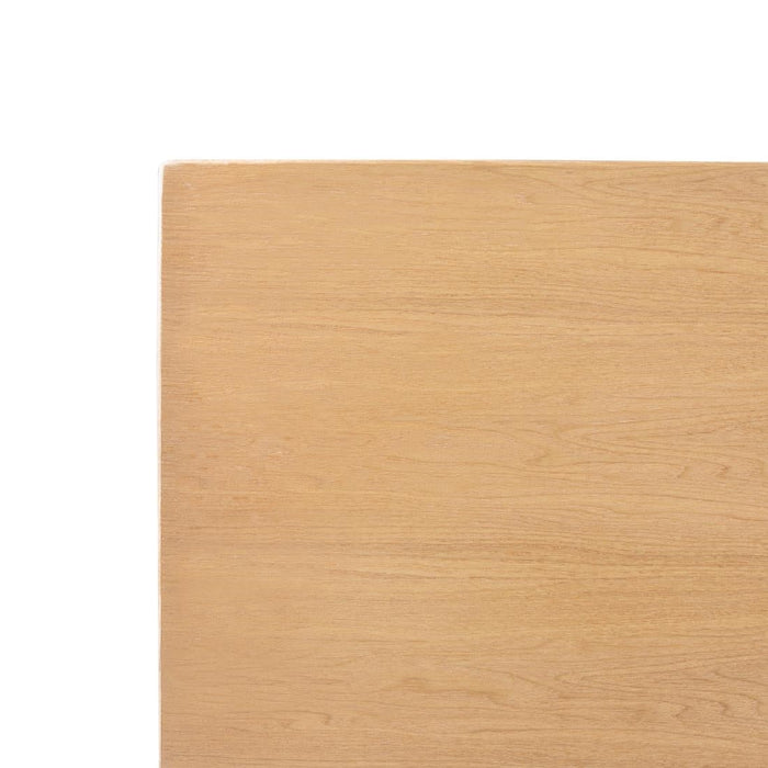 Bolero Pre-drilled Rectangular Table Top Natural Ash Veneer 1100 x 700mm Bolero