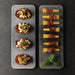 Churchill Raku Rectangular Tiles Quartz Black 140 x 376mm (4 Pack) Churchill