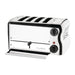 Rowlett Esprit 4 Slot Toaster Chrome w/2x Additional Elements & Sandwich Cage Rowlett
