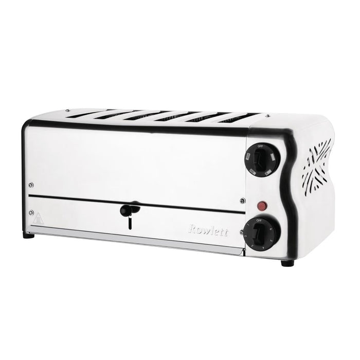 Rowlett Esprit 6 Slot Toaster Chrome w/2x Additional Elements & Sandwich Cage Rowlett