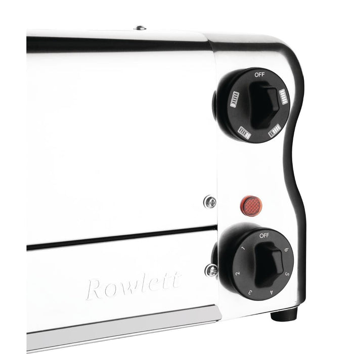 Rowlett Esprit 6 Slot Toaster Chrome w/2x Additional Elements & Sandwich Cage Rowlett