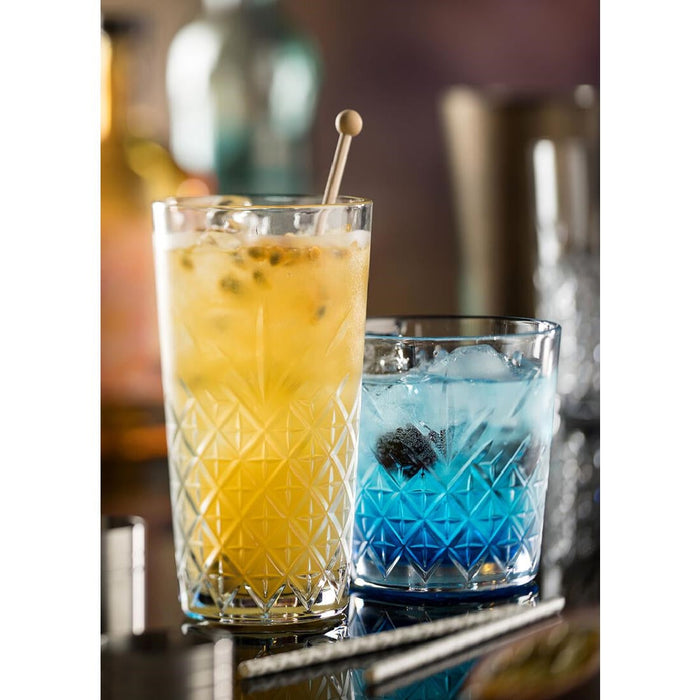 Utopia Timeless Vintage Stackable Hi Ball Glasses 450ml (12 Pack) Utopia