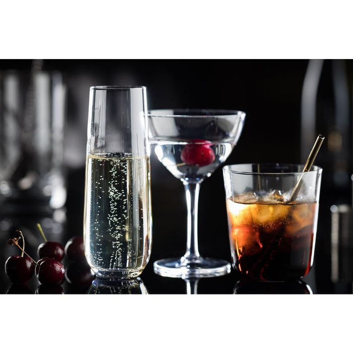 Utopia Raffles Champagne Glasses 300ml (6 Pack) Utopia