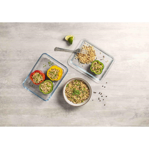 Pyrex Pure Glass Food Storage Container 0.8Ltr Pyrex