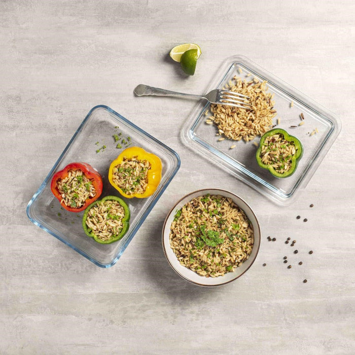 Pyrex Pure Glass Food Storage Container 2.7Ltr Pyrex