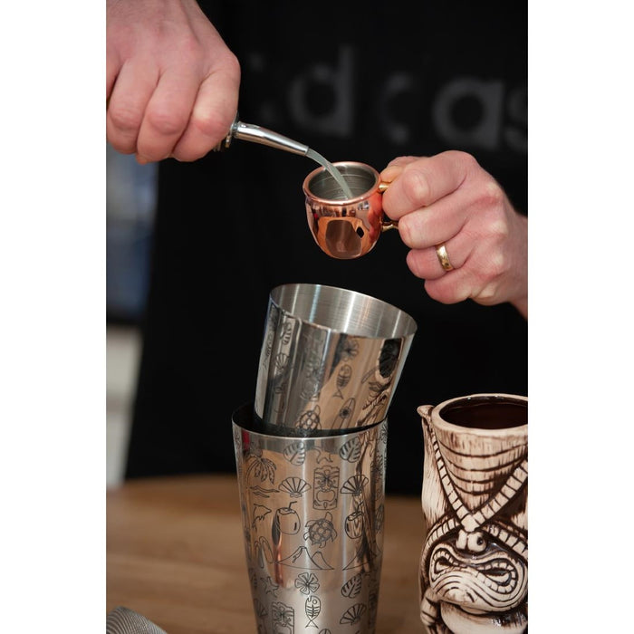 Beaumont Copper Straight Jigger 25ml/50ml Beaumont