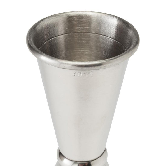 Beaumont Stainless Steel Banded Jigger Measure 20ml/40ml Beaumont