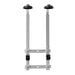 317(H)x131(W)x109(D)mm. Holds 2x 70cl/1Ltr Bottles
