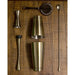 Beaumont Antique Brass Plated Banded Jigger 25ml/35ml/50ml Beaumont