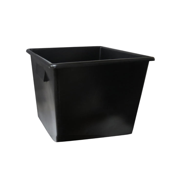 630(H) x 610(W) x 675(D)mm. Material: polyethylene.