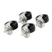 Colour: Black. Pack Quantity: 4 Wheels