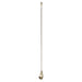 Dimensions: 450mm. Antique Brass Plated.