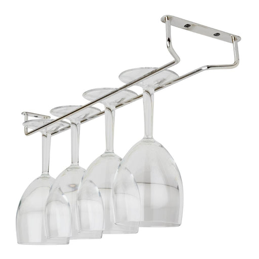 Chrome finish. Size: 40x115x404mm. Screws included
