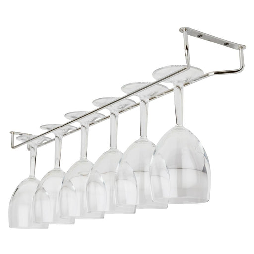 Chrome finish. Size: 42x115x606mm. Screws included